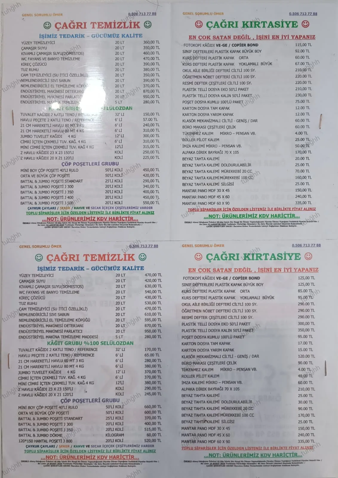 Temizlik 4 Tam Menü